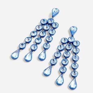 Sparkly waterfall earrings